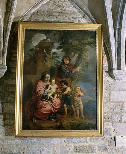 Tableau : La Sainte Famille (Arbois, église Saint-Just).
