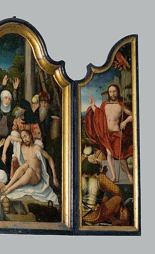 Panneau droit : la Résurrection.