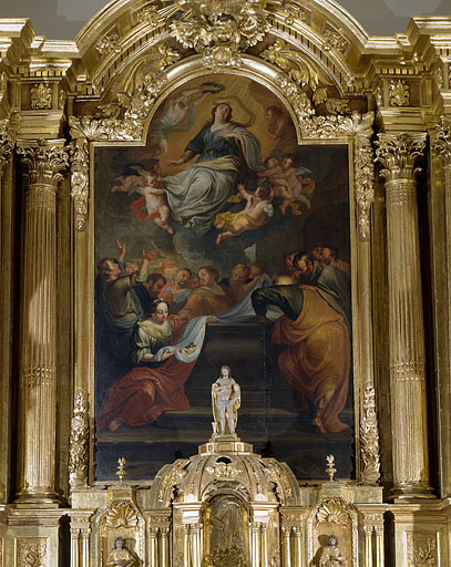 Tableau : l'Assomption de la Vierge (Gray-la-Ville, église paroissiale Saint-Maurice).