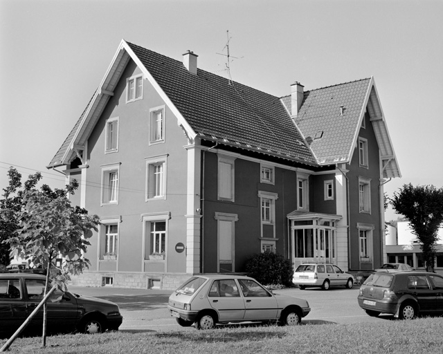 Le logement patronal depuis le nord.