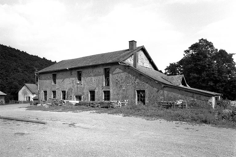 L'atelier de fabrication depuis le sud-est.