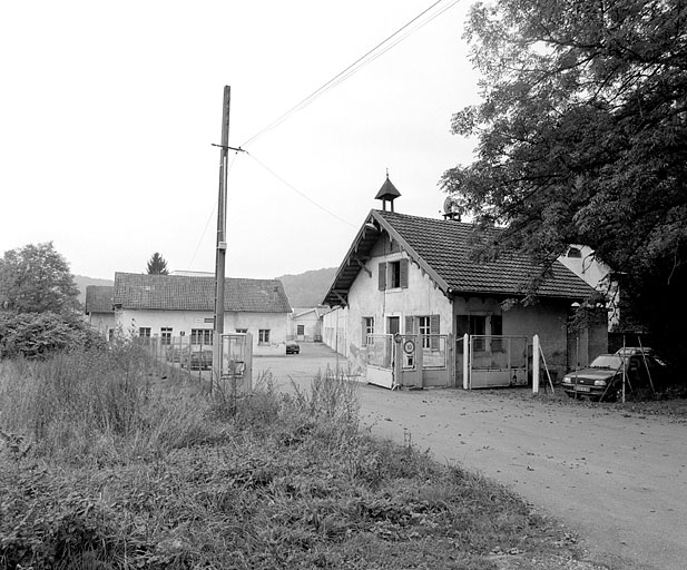 Entrée de l'usine.