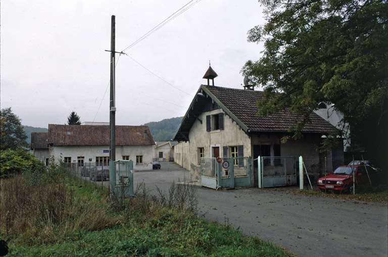 Entrée de l'usine.