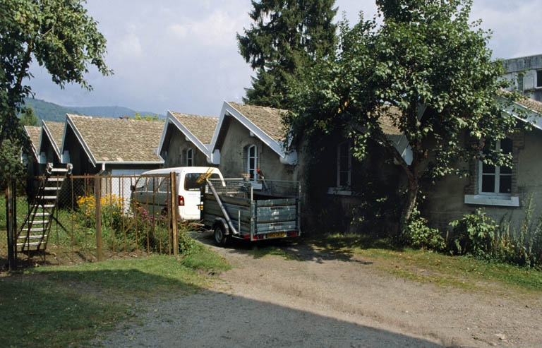 Vue d'ensemble de l'atelier de fabrication.