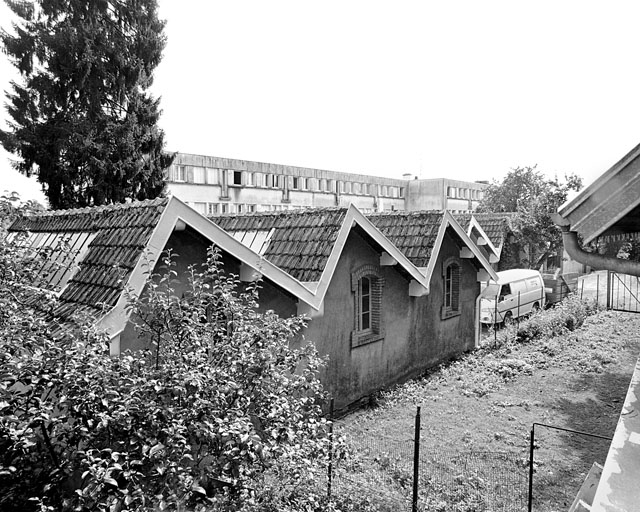L'atelier de fabrication depuis le nord.