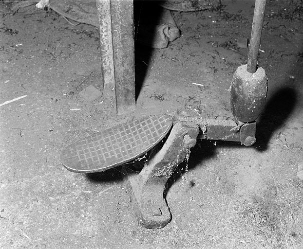 Détail de la pédale.
