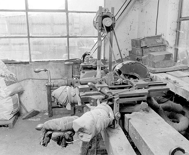 1ère machine à fraiser dite machine à aplatir
