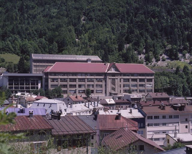 Bâtiment B : vue d'ensemble, depuis l'ouest.