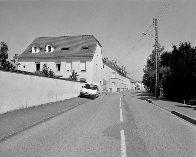 Vue d'ensemble depuis la rue d'Andelnans.