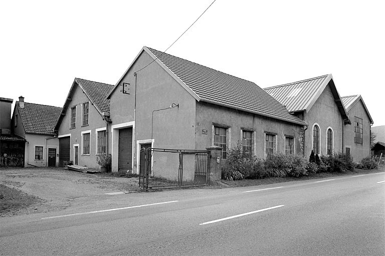 Les ateliers de fabrication.