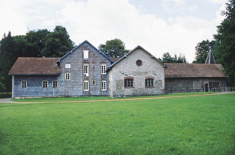 Façade postérieure de la ferme.