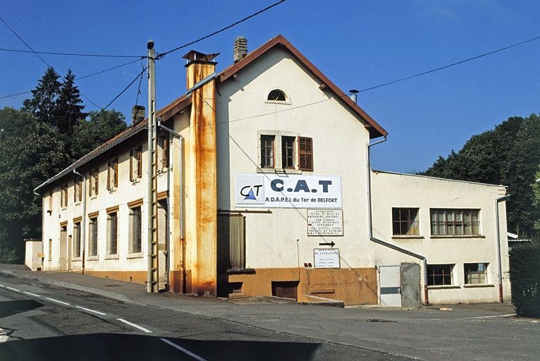 Vue d'ensemble depuis l'est.
