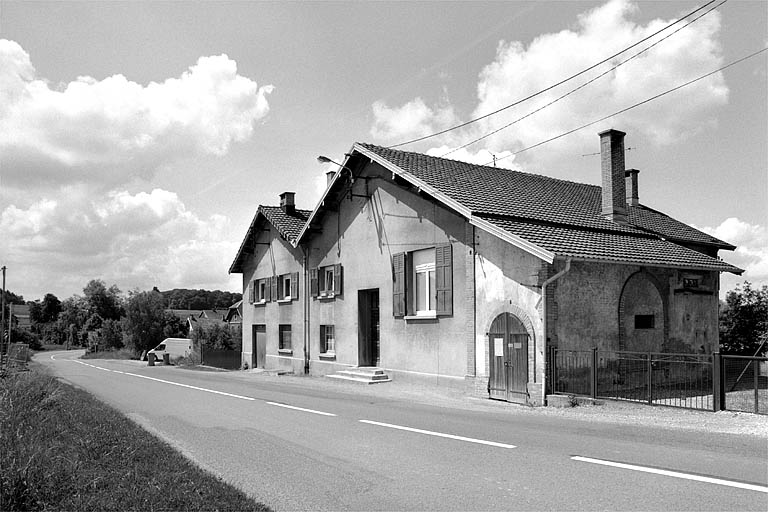 Chaufferie et salle des machines depuis le nord.