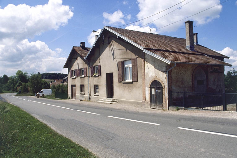 Chaufferie et salle des machines depuis le nord.