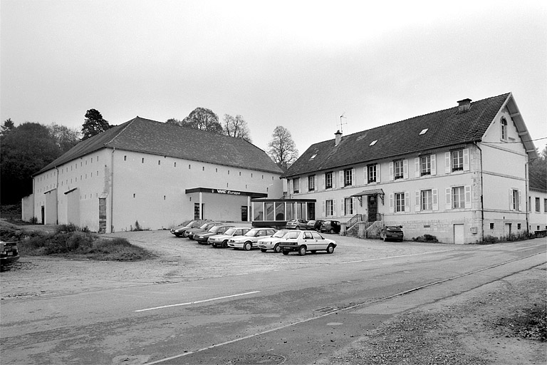 Vue d'ensemble depuis l'ouest.