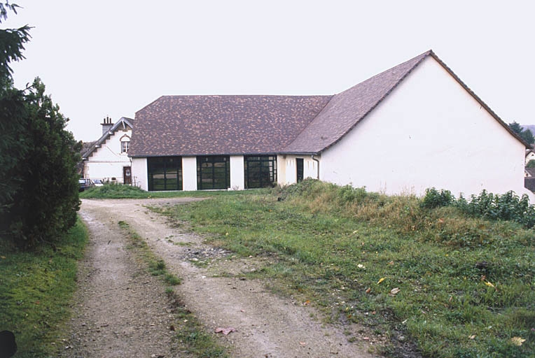 Ancienne halle à charbon depuis l'est.