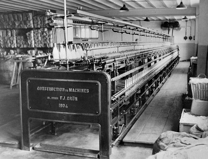 Atelier des caneteuses (?).