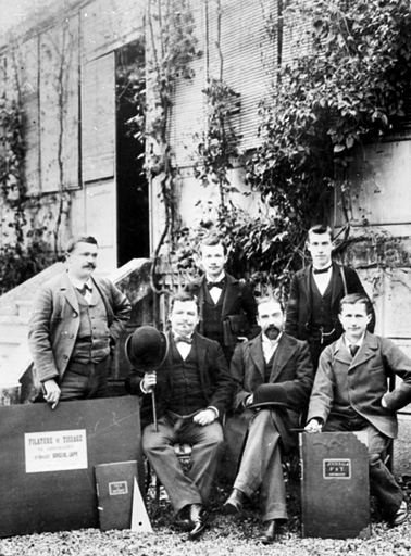 Société Anonyme de Filature et Tissage de Giromagny. Famille Boigeol (?).