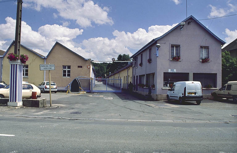 Entrée de l'usine.