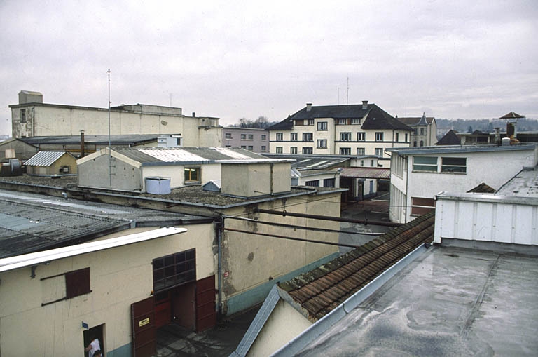 Vue d'ensemble depuis l'ouest.