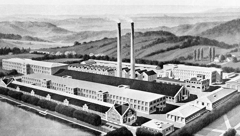 L'usine de Belfort de la société anonyme Dollfus-Mieg et Cie.