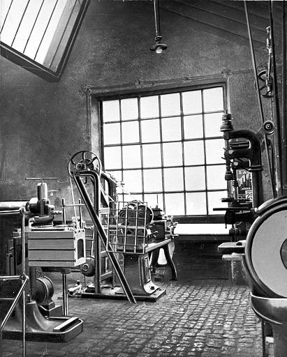 L'atelier de fabrication.
