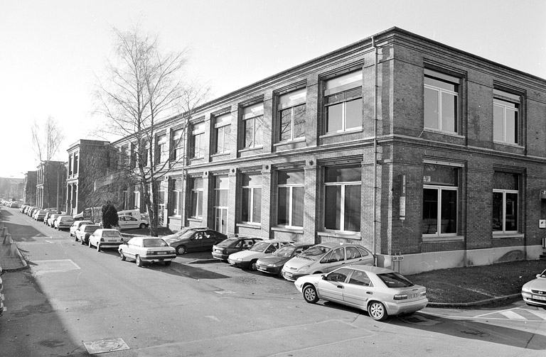 Atelier de finissage : façade est.