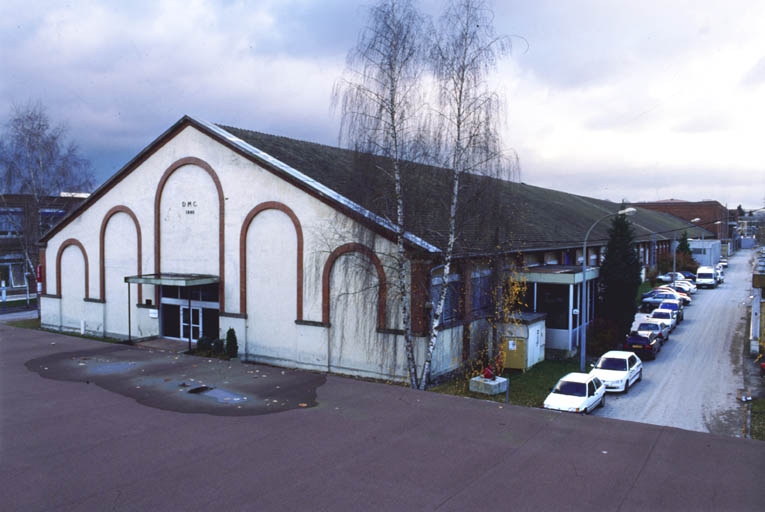 Atelier de retordage : vue depuis le nord-ouest.