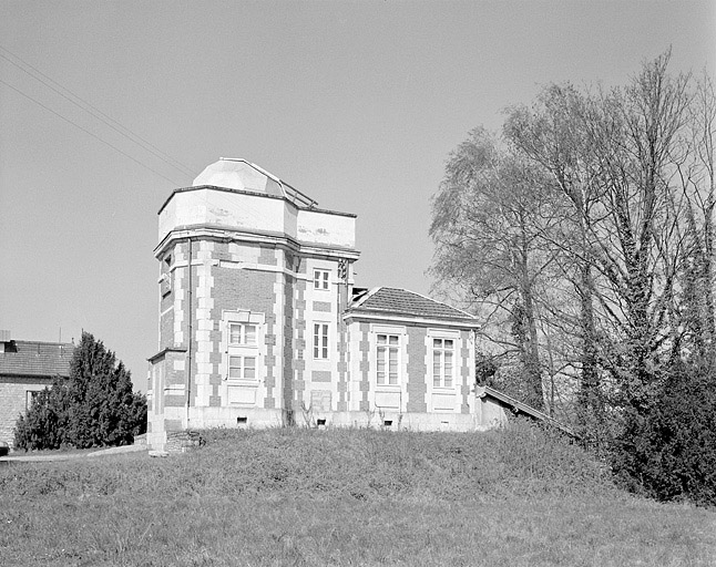 Partie nord : pavillon de l'équatorial coudé.