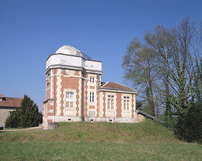 Partie nord : pavillon de l'équatorial coudé.