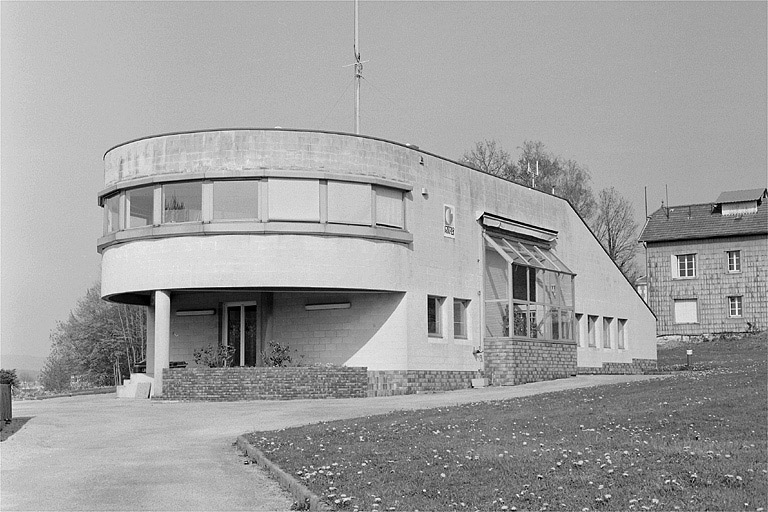 Partie nord : vue rapprochée de la station météorologique.