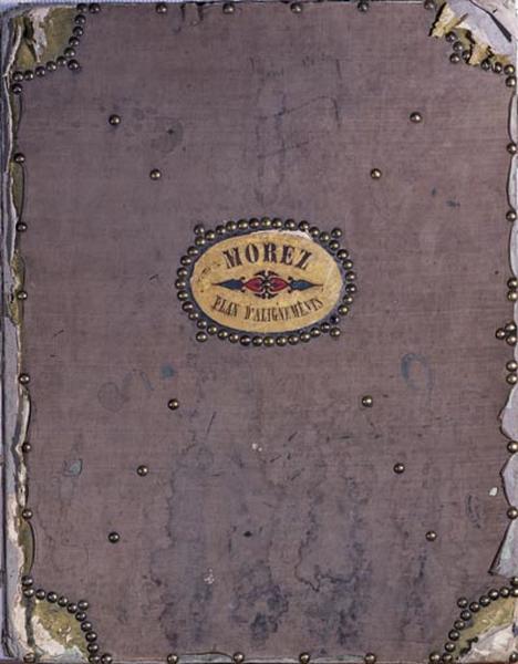 Morez. Plan d'alignements [couverture], 1845-1859.