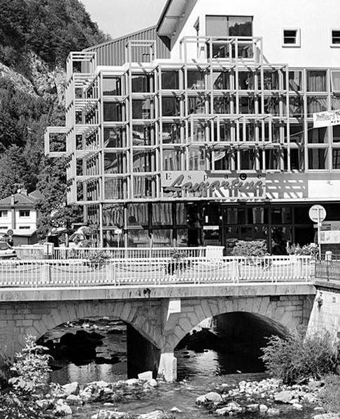 Pont Lamartine, depuis la rive gauche en amont.