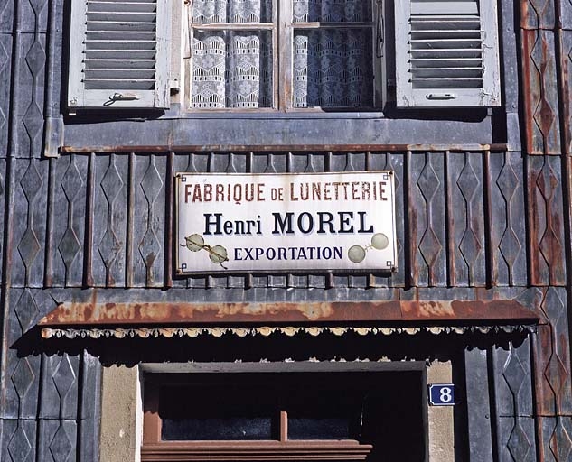 Tannerie puis usine de lunetterie, Morez (7-8 rue de la Tannerie).