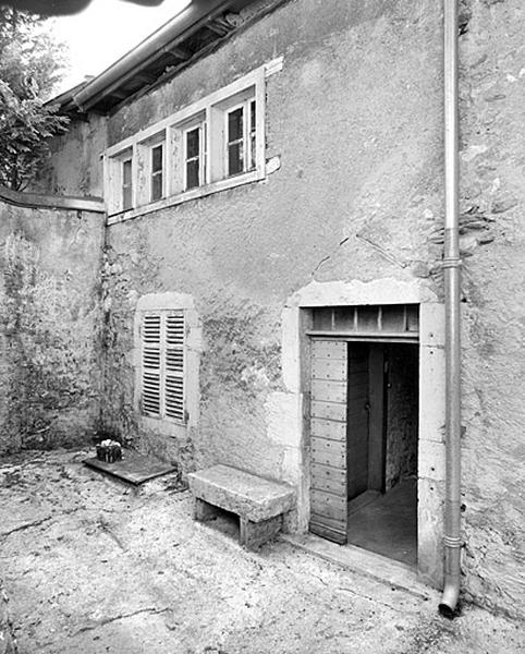 Façade postérieure du bâtiment oriental.