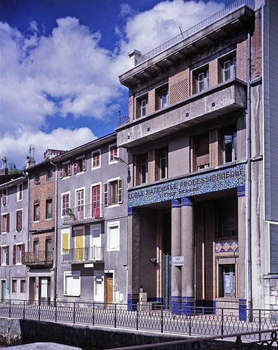 Bâtiment A : élévation sur le quai Aimé Lamy.