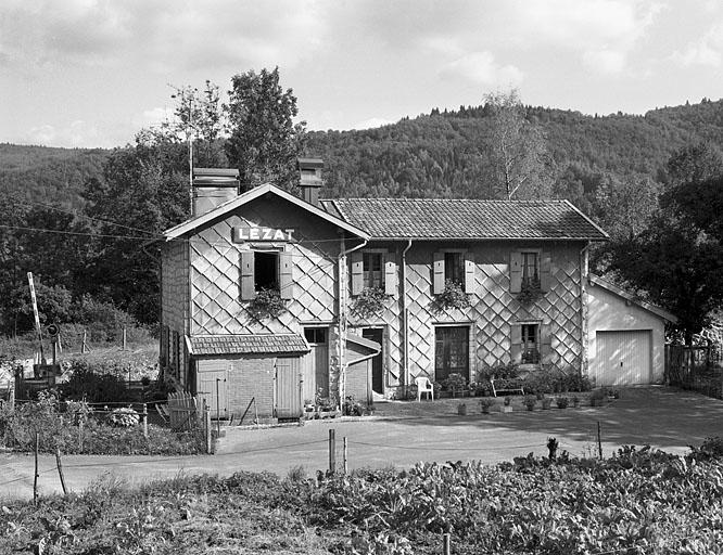 Façade antérieure.