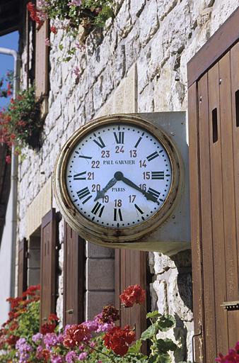 Horloge Garnier (face nord).