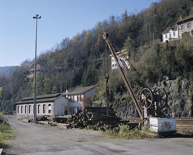 Vue d'ensemble, depuis l'est.