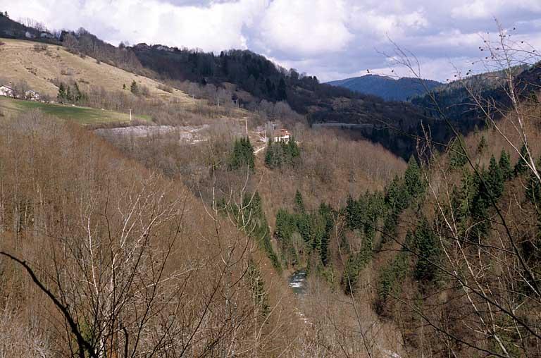 Section Morez - Saint-Claude de la voie ferrée Andelot - La Cluse