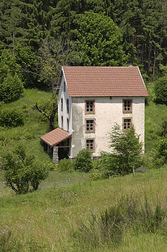 Façade sud du moulin.