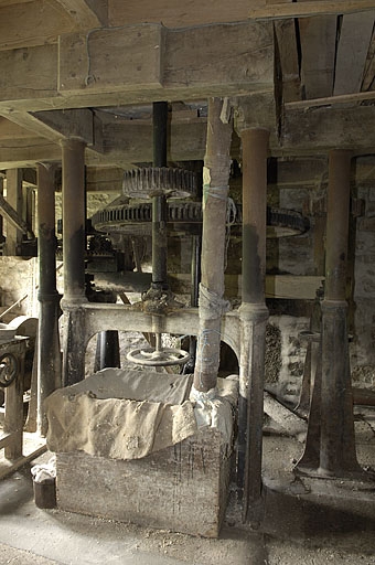 Le beffroi du moulin.