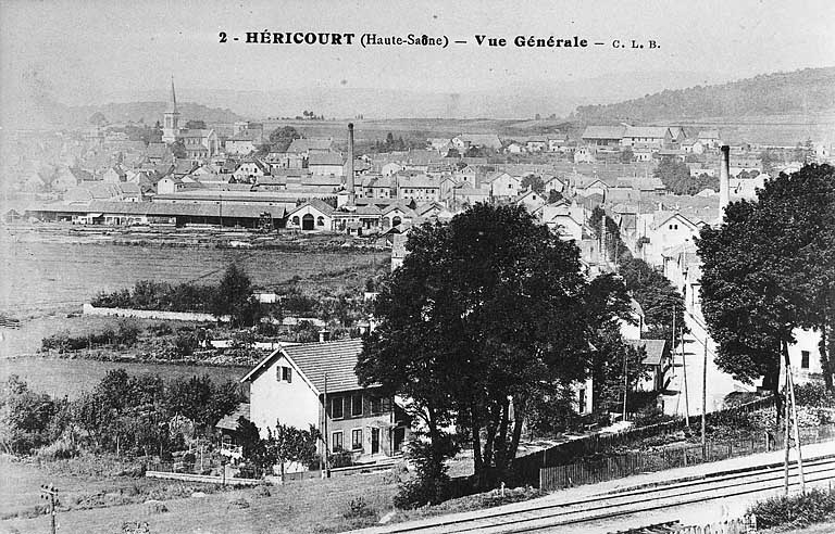 Héricourt (Haute-Saône) - Vue Générale.