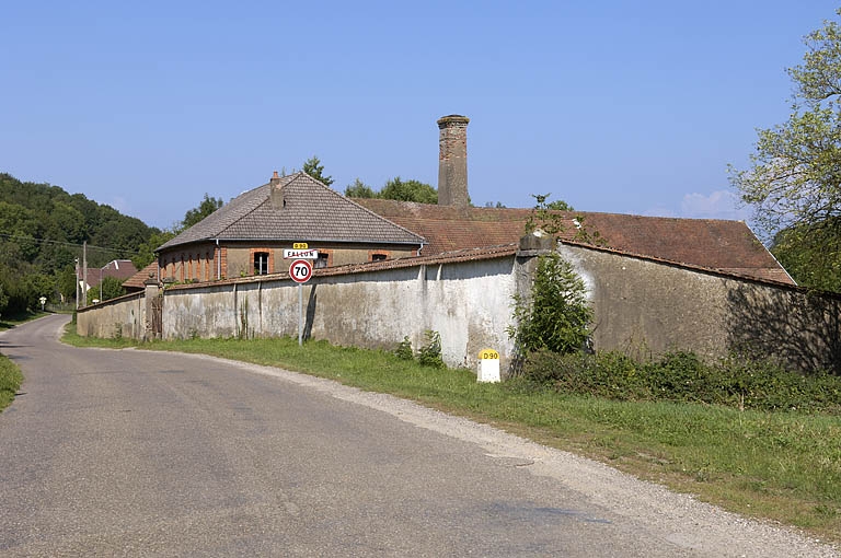 Vue d'ensemble depuis le sud.