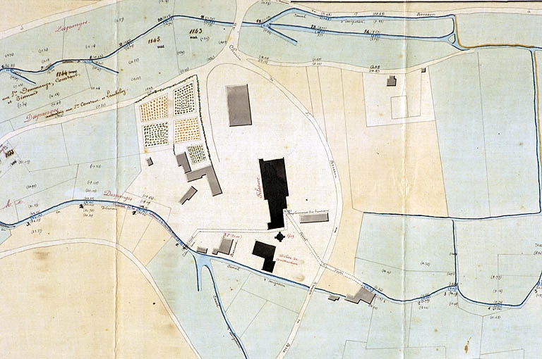 [Plan-masse et de situation de la filature Desgranges]