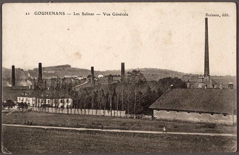 21. Gouhenans - Les Salines - Vue générale.