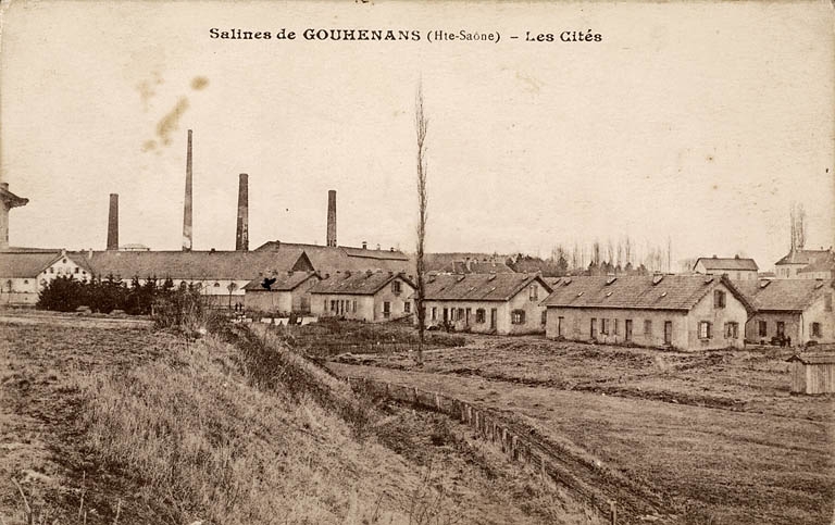 Salines de Gouhenans (Hte-Saône) - Les Cités.