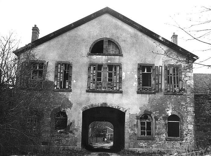 Bureau de la Régie en 1977. Façade antérieure.