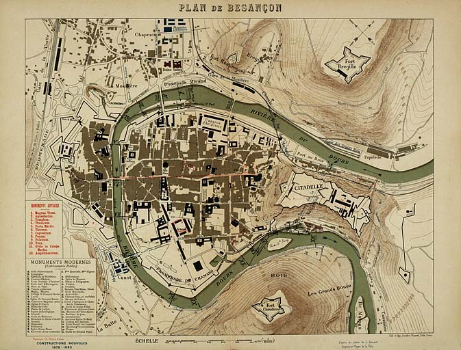 Plan de Besançon, 1893-1894.