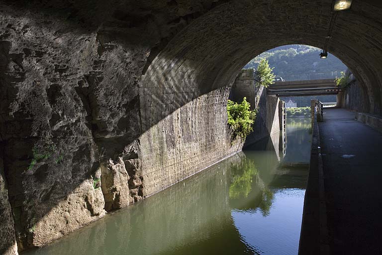 Vue d'ensemble depuis le tunnel.